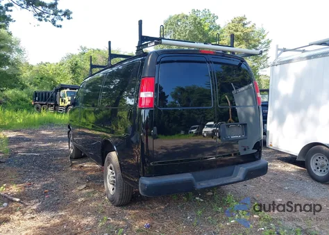 2020 Chevrolet Express Cargo Rwd 3500 Regular Wheelbase Wt из США, поврежденный, VIN 1GCZGGFP2L1254551